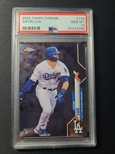 2020 Topps Chrome Gavin Lux #148 RC Rookie PSA 10 GEM MINT 