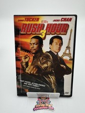 Rush Hour 3 Jackie Chan Chris Tucker DVD Slim Case Included