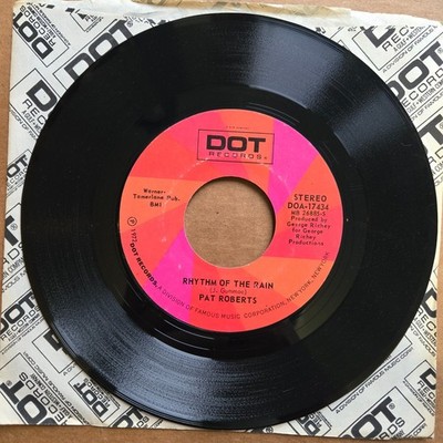 PAT ROBERTS Rhythm Of The Rain/Without You 45 7'' Record Vinyl
