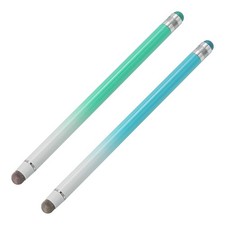 2pcs Stylus Pens for Touch Screens Capacitive Stylus Gradient Blue Green