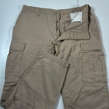 US Military Cargo Pants Large 36x31 Khaki BDU Tactical Utility Trousers 8415