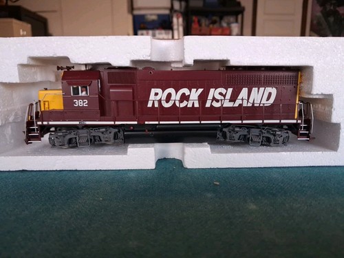 HO ATLAS 8934 MASTER GP-40 ROCK ISLAND # 382 DC DCC | Condition: Used