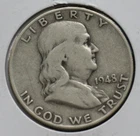 1948 FRANKLIN HALF DOLLAR *VERY GOOD DETAILS*