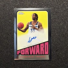 2023-24 Topps Chrome LEONARD MILLER #TA-LM Minnesota Timberwolves AUTO - NBA 