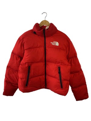 THE NORTH FACE Down Jacket, Size M, Nylon, Red, NF0A7UQZ, Condition: Considered,
