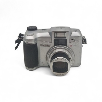  Medion Digitalkamera Kamera MD 40696 Silber 5 Megapixel getestet funktioniert 