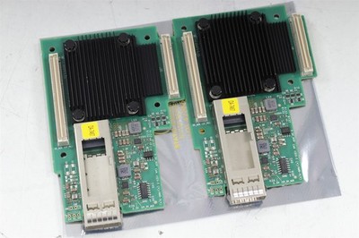 Set 2x Mellanox ConnectX-4 EN MCX445N-CCAN FB VPI Netzwerkkarte 100GbE QSFP28