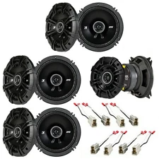 Fit Volkswagen Jetta 1995-1998 OEM Speaker Upgrade Kicker (3) DSC65 DSC4 Package