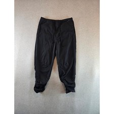 Free People Parachute Pants Women XS Black Oversized Ruched LightweightTrousers