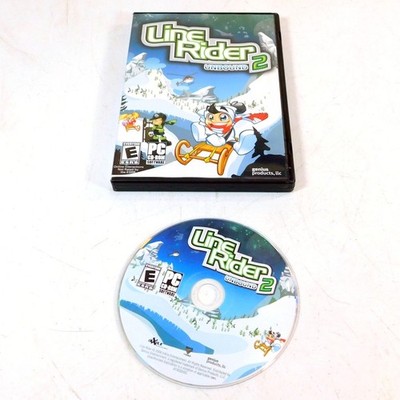 Line Rider 2 Unbound PC DVD ROM Game Tested Working Complete CIB 2008