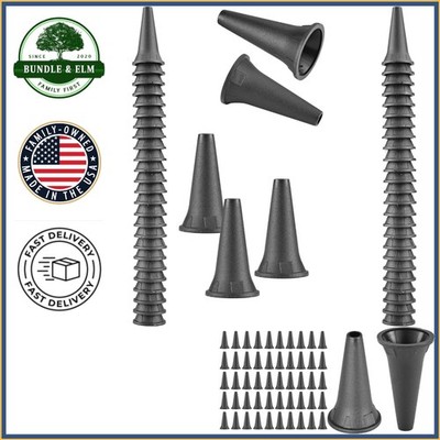 50 Reusable Otoscope Specula Tips - Compatible with Diagnostic Sets