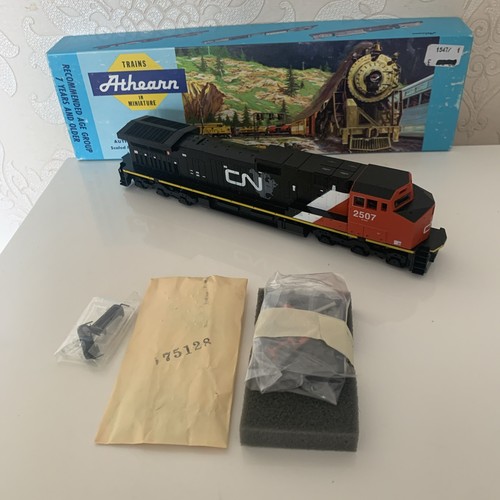 HO SCALE ATHEARN C44-9W CANADIAN NATIONAL #2507 Dummy Lokomotive  | Zustand: Used
