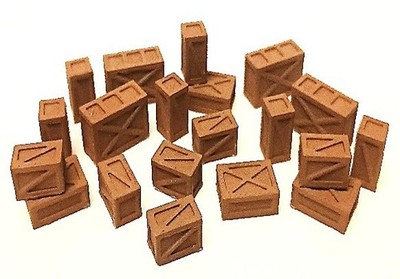 Wooden Crate 20pk Kit - N Scale