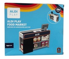 Z183 ALDI PLAY BLOCKS Aldi Play Food Market 385 Pieces Checkout Counter Register