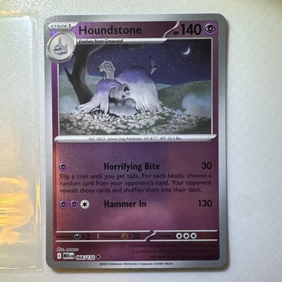 Houndstone 066/132 Me01: Mega Evolution Reverse Holo