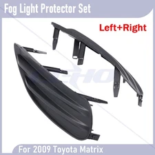 Fits For 2009-2014 Toyota Matrix Fog Light Cover Set Left Right Side