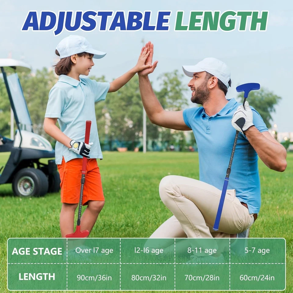 Golf Putter, 2 Pack Golf Putters for Men & Women Two-Way Mini Putter Right or Le - Image 3 of 4