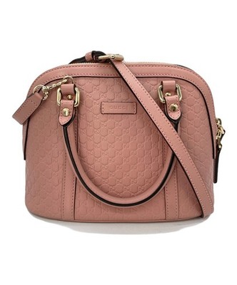 Gucci Damen Umhängetasche 4449654 Rosa Made in Italy Schneller Versand