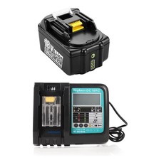 BL1850B Batteria e caricabatterie 18V 5Ah di ricambio per batterie Makita con