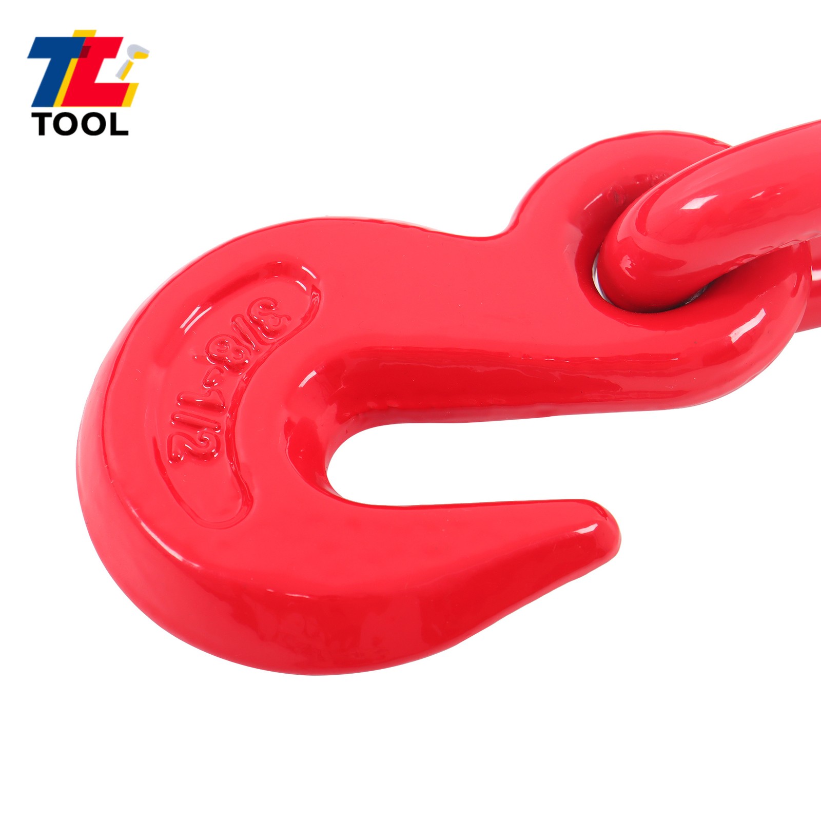 4 Set 3/8in-1/2in Ratchet Load Binder Chain and Binder Kit 10FT G80 Chains