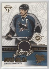 2002-03 Pacific Private Stock Titanium 12/20 Owen Nolan #63 Patch 0c3