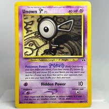 UNOWN [F] 48/75 Neo Discovery Uncommon Pokemon Unlimited VINTAGE MP US SELLER on eBay