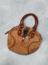 George Gina & Lucy Moxestripe borsa a tracolla vintage moschettone Y2K