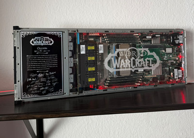 BLIZZARD WOW World of Warcraft Onyxia Server Blade limitiert 1/1