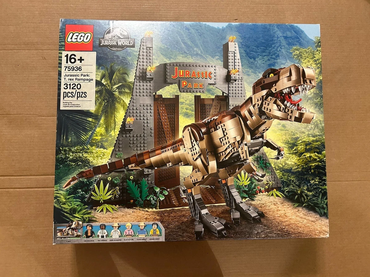 Jurassic Park: T. rex Rampage LEGO (R) Complete Sets & Packs for