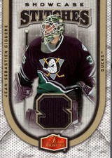 2006-07 Flair Showcase Stitches #SSJG Jean-Sebastien Giguere Jersey - HKY