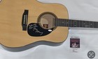 AMERICA BAND SIGNED NATURAL ACOUSTIC GUITAR DEWEY BUNNELL GERRY BECKLEY JSA COA — photo 2