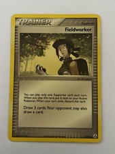 Pokémon TCG Fieldworker Supporter 73/92 Normal EX Legend Maker LP Uncommon Card