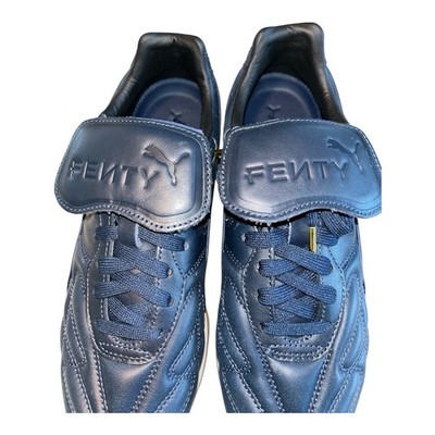 Fenty Puma Avanti L x Rihanna Leather Sneaker in Navy Blue -Womens size 8