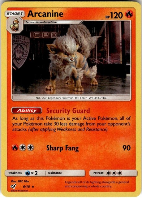 Arcanine #6 (Detective Pikachu (2019))