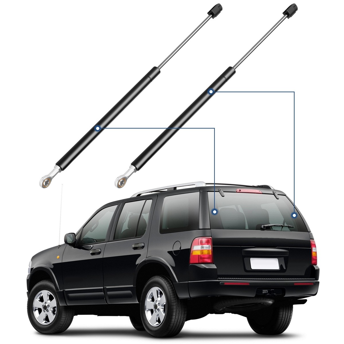 ガラスヒンジ Compatible With Ford For Explorer 1998 1999 2000 2001 1L2Z-  リフトゲートガラスヒンジ リフトゲートガラスヒンジ 左右 Compatible With Ford For Explorer 1998 1999 2000 2