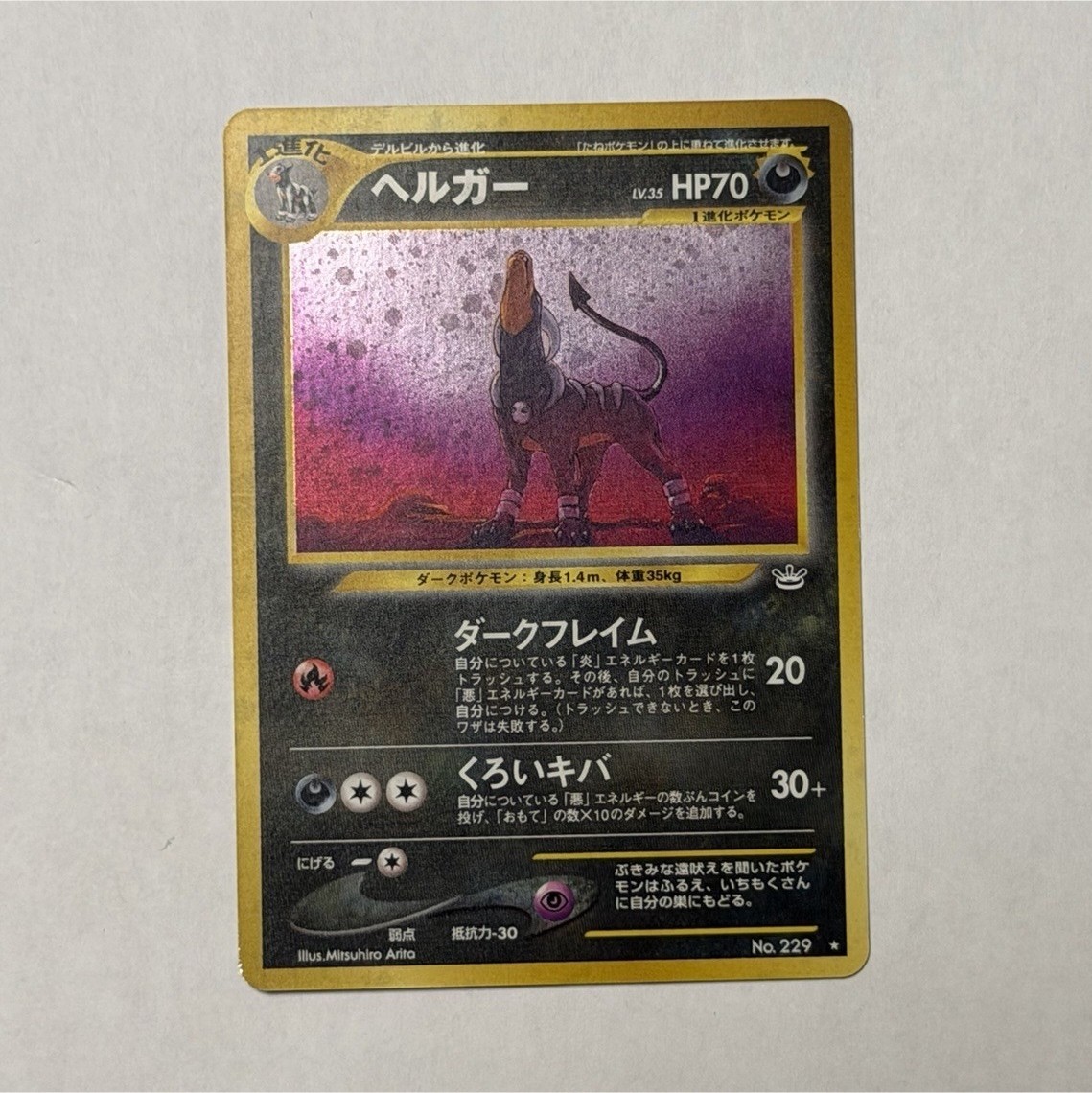 Houndoom 229 Awakening Legends Holo Rare Japanese Pokémon
