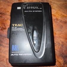 Teac PP-38 Stereo Cassette Player AM/FM Bass Boost FOR PARTS