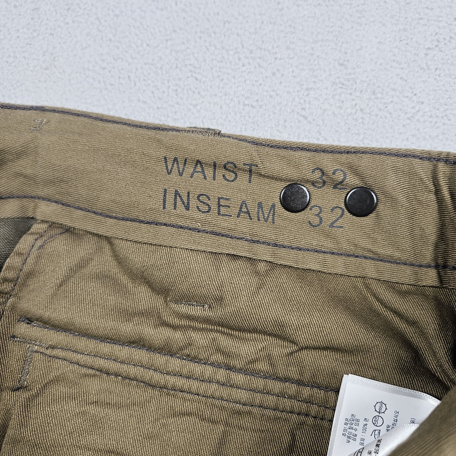 RRL Military Field Cloth Pants Mens 32x32 Cargo General Purpose Utility Canvas image 6