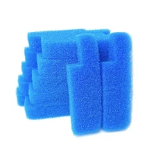 SHIGATSU 12 Pack Replacement Aquarium Filter Foam Pads for Seachem Tidal 55