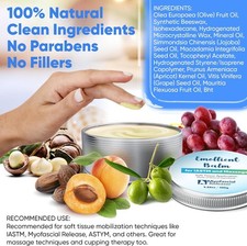 Massage Tools Emollient Balm - Natural Essential Massage Oil - Myofascial Rel...