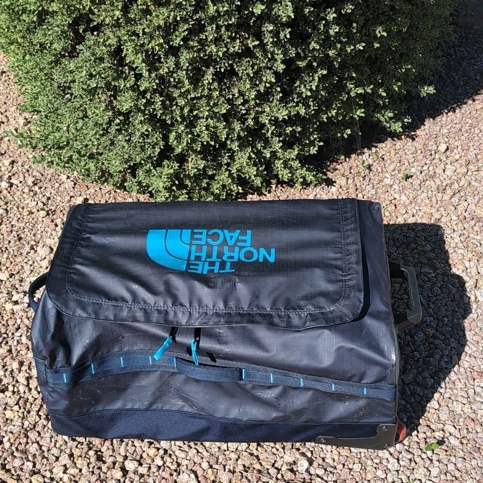 Bolsa de viaje The North Face Base Camp Voyager 29 roller azul marino equipo Foto 4 de 4