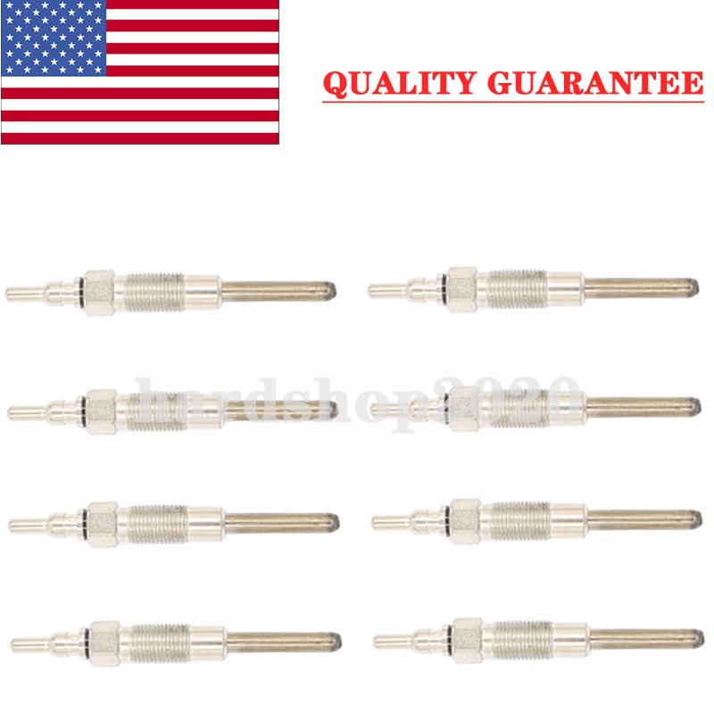 8Pcs Diesel Glow Plugs For Ford F250 F350 F59 7.3L 1988-1994 ZD09 F2TZ12A342A