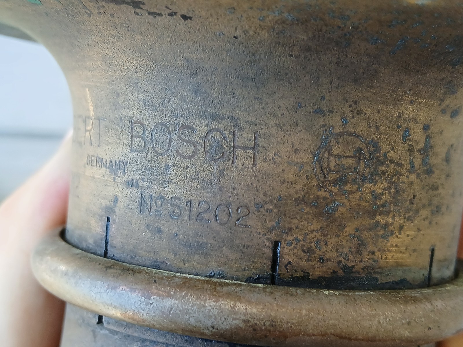  Robert Bosch UIA12 BRASS HORN  Bentley, Jaguar, Rolls-Royce, Mercedes 51202