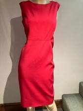 Country Casuals Petite fuchsia pink sleeveless pencil straight dress size 12