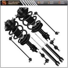 8pcs For 2011 Hyundai Sonata Front Rear Shock Absorbers Struts Springs Sway Bars