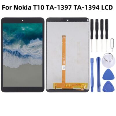 LCD Display Touch Screen Digitizer Montage für Nokia T10 TA-1397 TA-1394 Repair