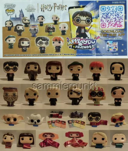 EINZELFIGUR + BPZ Ihrer Wahl aus Funko - Harry Potter / Kinder Joy