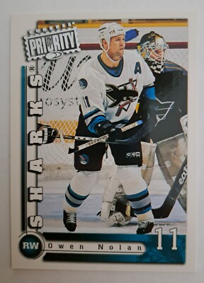Owen Nolan #46 San Jose Sharks Upper Donruss 1998 Priority