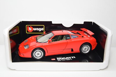 B39 1:18 BBURAGO BURAGO 3055 BUGATTI EB110 EB 110 1991 RED