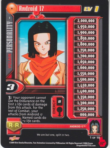 DRAGONBALL GT DBGT CCG TCG SUPER 17 SAGA IN DER NÄHE NEUWERTIG SIE WÄHLEN (Ihr Deckbuilder) - Bild 4 von 152